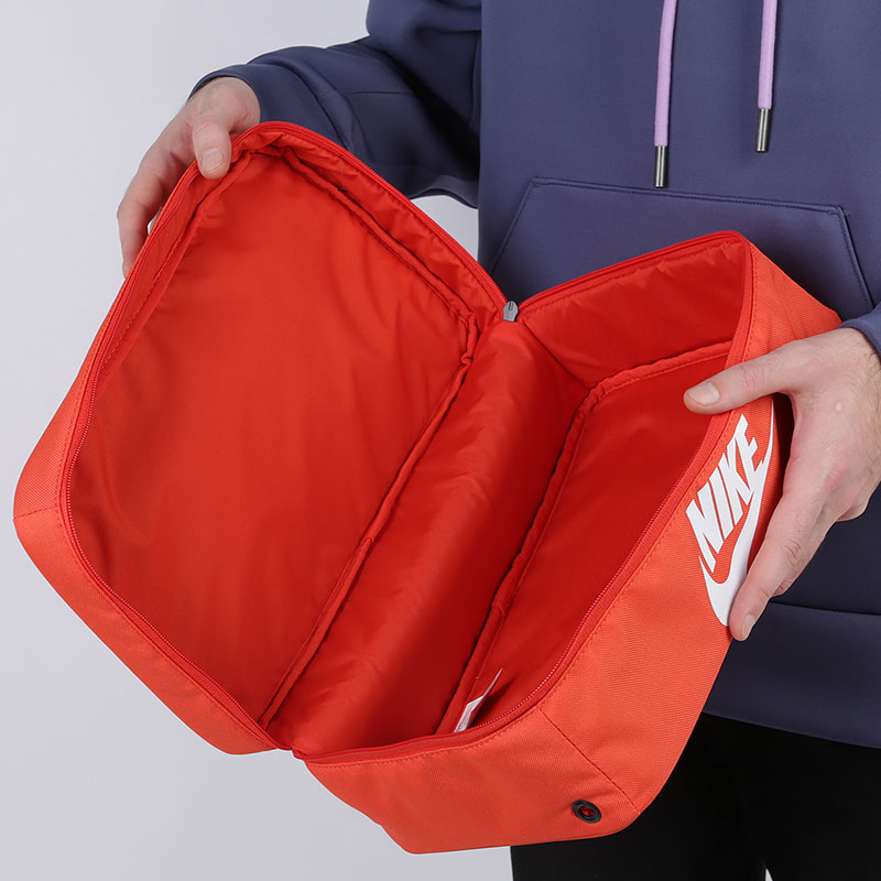  красная сумка Nike Shoebox BA6149-810 - цена, описание, фото 2